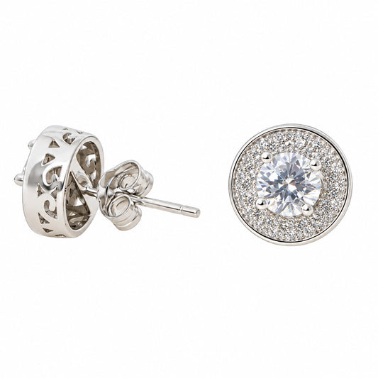 925 Sterling Silver Poppy Earrings: Everyday Elegance and Brilliance