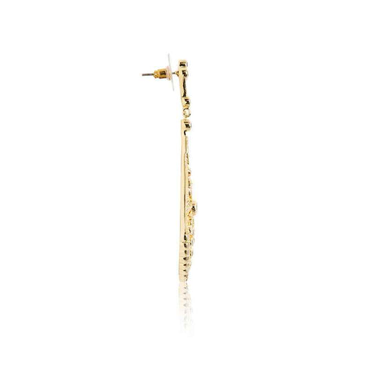 Anastasia 18ct Gold Plated Earrings - Elevate Your Everyday Elegance