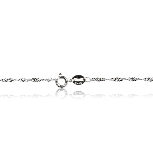 Anabel Necklace | 925 Sterling Silver - Sofia Waldorf London