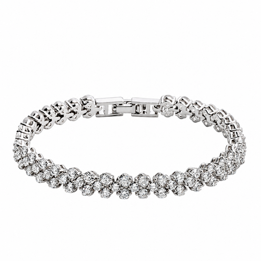 Famous Bracelet | Rhodium Plated - Sofia Waldorf London